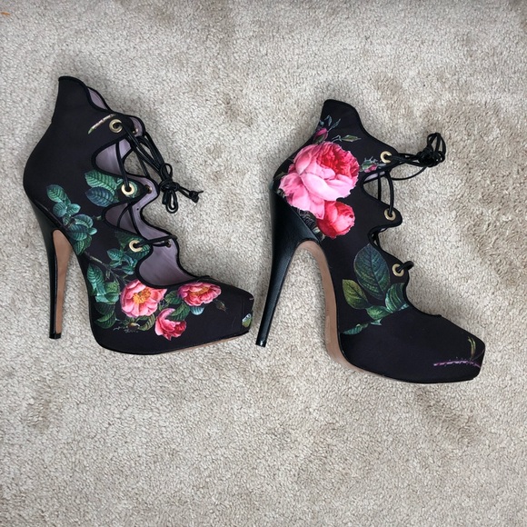 vivienne westwood floral shoes
